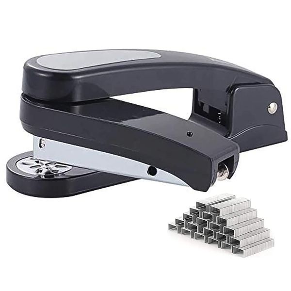 shangjin 360° Rotation Wide Application Adjustable Stapler Vertical/Horizontal Office Office Work Student Teacher School Plus Stapler