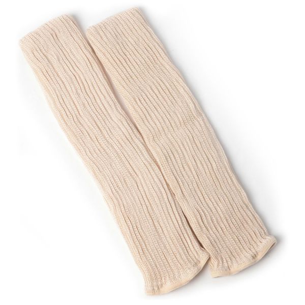 Warm Pregnancy Silk Leg Warmers Plena Warm, beige (natural beige)