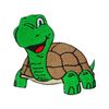 Happy Turtle patch, animal patch, Turtle patch, Tortoise patch, Cartoon patch, Kids Patch Embroidered Iron on Sew on Patch Badge for Clothes etc. 7x7cm