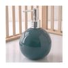 Countertop Soap Dispenser Push-Touch Lotion Liquid Soap Bottle Ceramic Container Pump Dispenser Plastic Plated