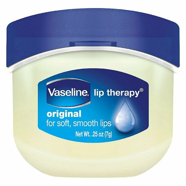 Vaseline Lip Therapy Petroleum Jelly Soft & Smooth Lips Original 0.25oz 6 Pack