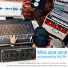 Douk Audio EQ5 Mini 5-Band EQ Preamp Stereo Analog Equalizer Portable Audio Processor for Home/Car