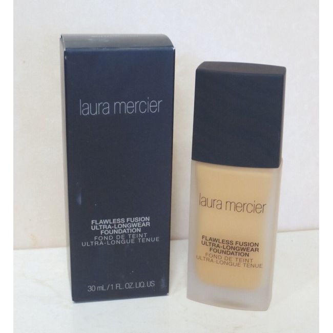 LAURA MERCIER FLAWLESS FUSION ULTRA-LONGWEAR FOUNDATION 2W2 BUTTERSCOTCH 1 OZ