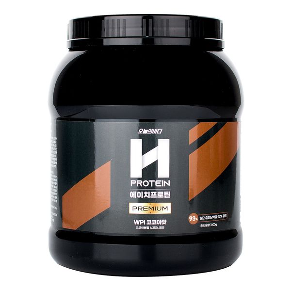 Today's Body Protein Supplement H Protein WPI 93% Chocolate/Cocoa/Strawberry Flavor Whey Protein 1000g