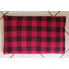 New Microwavable Therapeutic Plaid Red Flannel  Corn Bag / Heating Pad Pack Hot