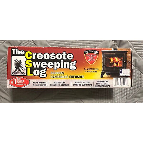 Creosote Sweeping Log SL-824-12 Fireplace/Woodstove/Chimney Cleaner