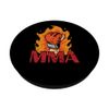 MMA burning Boxing Glove with Fire PopSockets Swappable PopGrip