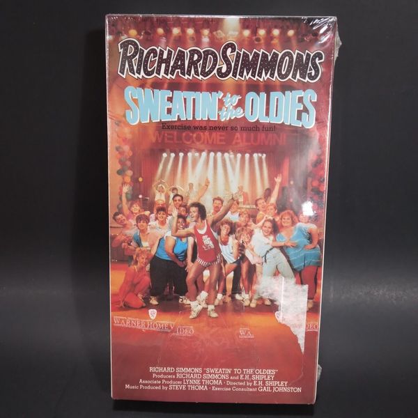 Richard Simmons Sweatin' to the Oldies VHS Tape New Unopened In Plastic