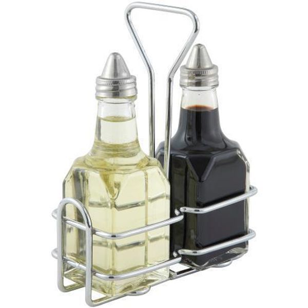 Winco - G-104S - 6 oz Oil & Vinegar Set