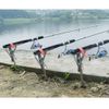 Automatic Spring Fishing Rod Holder Folding Fishing Pole Mount Bracket Ground