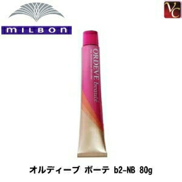 Up to 300 yen off coupon 3,980 yen ~ Milbon Ordeve Beaute Neutral Brown b2-NB 80g {MILBON Milbon Hair Color Agent Milbon Color Agent Professional Use Gray Hair Dye Beauty Salon Salon Color Agent Salon Use Gray Hair Dye}