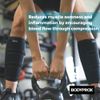 Bodyprox Calf Support Brace 1 Pack, Adjustable Shin Splint Compression Sleeve