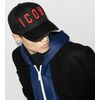 DSQUARED2 Icon Unisex Baseball Cap Black Red, black