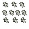 appRUN 10X FOR VW Bora Caddy Golf Passat Door Trim Panel Bumper Front Grill Clips