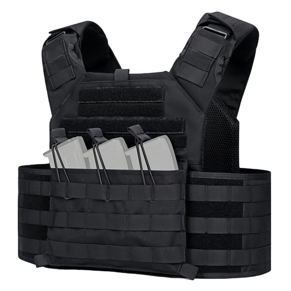TACNEX MOLLE Vest Modular Chest Set Black