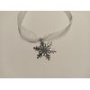 DEEP BLUE SNOWFLAKE NAPKIN TIES 6pk Christmas Charm Table Decor