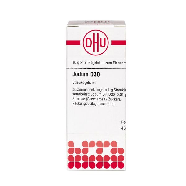 Jodum D30 DHU Globuli, 10 g Globuli