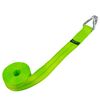 VULCAN Winch Strap - Wire Hook - 2" x 15', 4 Pack - High-Viz - 3300 lbs SWL