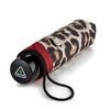 Fulton Minilite Umbrella, Lusterous Leopard Print, Strong Lightweight Wind Resistant Frame