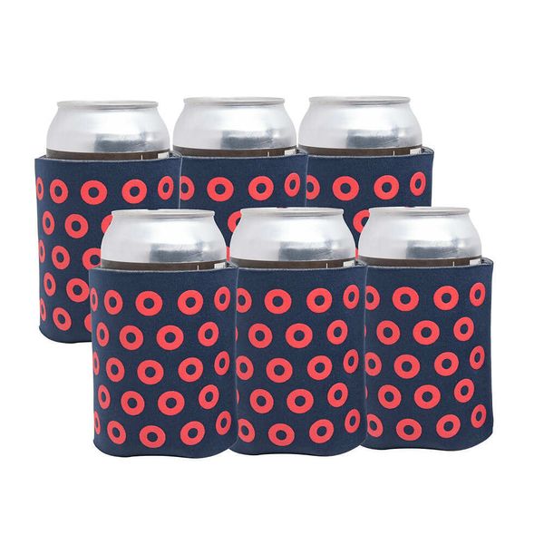 Phish Fishman Donut KOOZIE 6 Pack