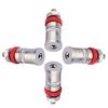 4 x Solder Free Speaker Amplifier Binding Post Terminal Banana Plug Socket