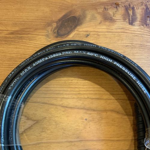 HOTEISON High Pressure Washer, Pipe Cleaning, Pipe Cleaning Hose, 40 MPa, 60 °C, Ryobi For High Pressure Washers (16.6 ft (8.0 m)