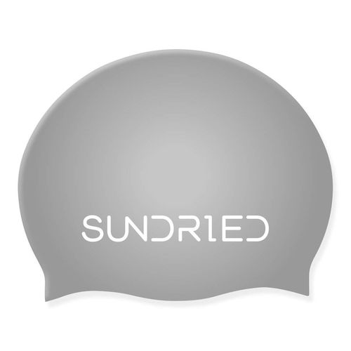 Sundried Silicone Swim Hat Pro Series Competition Training Swimming Cap Open Water, Pool, Triathlon Grey