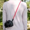 [VKO] Camera Neck Strap Climbing Rope Shoulder Strap for SLR Mirrorless Compact Camera (Red)