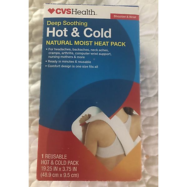 CVS Health Deep Soothing Hot and Cold Natural Moist Heat Pack