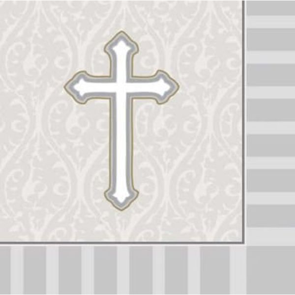 Devotion Christian Religious 3-ply Beverage Napkins 16 Per Pack