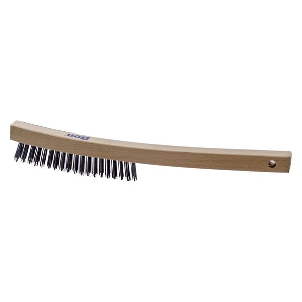 Bon 84-166 14-Inch Curved Handle Wire Brush without Scraper