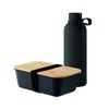 PromotionGift - Lunch box bottle gift set - Black