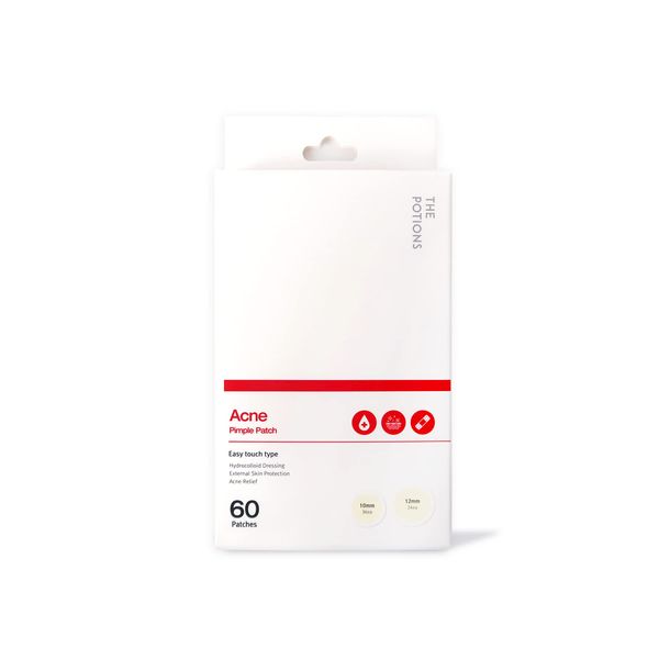 The Potions Acne Pimple Patch 60ea for Breakouts - Made in Korea