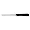 144  STEAK KNIVES 8.5" BLACK PLASTIC HANDLE FREE SHIPPING US ONLY
