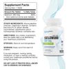 Puregen Labs Selenium 200 mcg Essential Mineral, Antioxidant - 500 Tablets