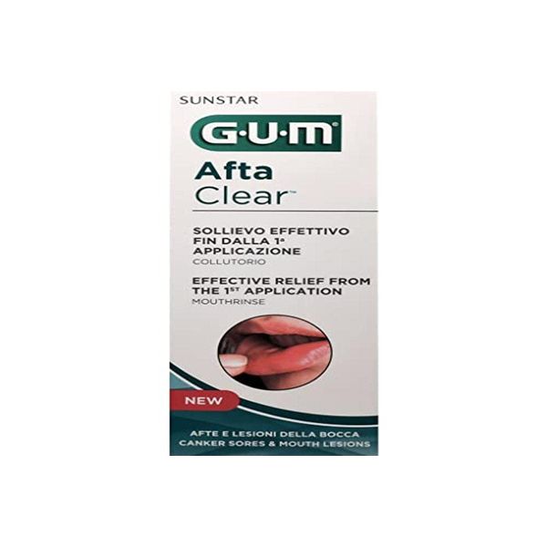 Gum Aftaclear Rinse 120ml x 1