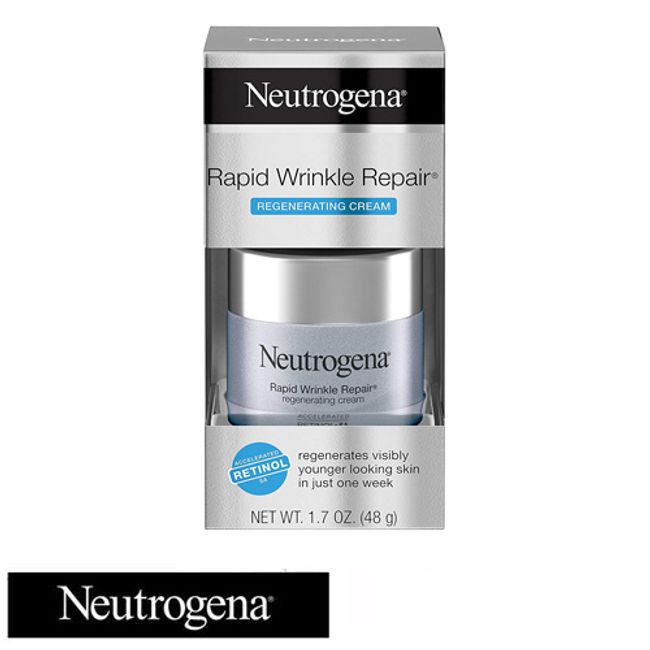 <br> Neutrogena Retinol Cream 1.7oz 48g Neutrogena Rapid Wrinkle Repair Retinol Regenerating Face Cream Skin Care Beauty