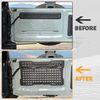 For Ford Bronco Tailgate Tool Kit Aluminium Tactical Panel Organizer Tool Holder