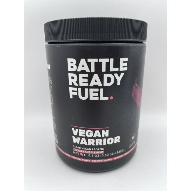 Battle Ready Fuel Vegan Warrior (Tropical Punch) 8.5 oz Ex 03/2024