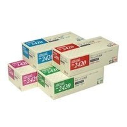 Barrier Robe No.2420 Latex Gloves, Soft Touch, Powder Free, SS Size, Box of 100