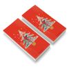 Christmas Tree with Candles Eraser Set of 2