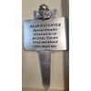 Grey Cherub Memorial stake Daughter approx 8.5 inches