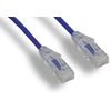 RiteAV - Ultra Slim, Fluke Tested Cat6 High Density Network Ethernet Cable - Purple - 14ft (10 Pack)