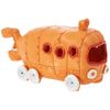 Penn-Plax Nickelodeon Spongebob Squarepants Resin Decoration - Bikini Bottom Bus - for Aquarium and Fish Tanks (SBR60) Orange