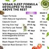 Ultimate Sleep Aid: Melatonin, Magnesium & Herbal Support - 90  Capsules