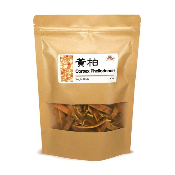 NEW PACKAGING Cortex Phellodendri Phellodendron Bark Huang Bai 黃柏 4oz