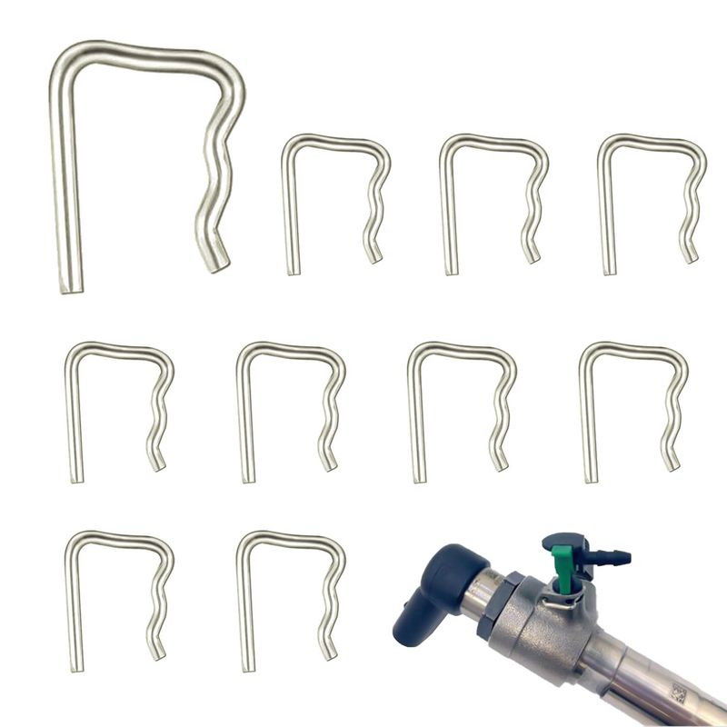 10 Pcs Common Rail Injector Leak Off Retaining Clips, Injector Leak ...