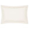 Catherine Lansfield Easy Iron Percale Oxford Pillowcase Pair Cream