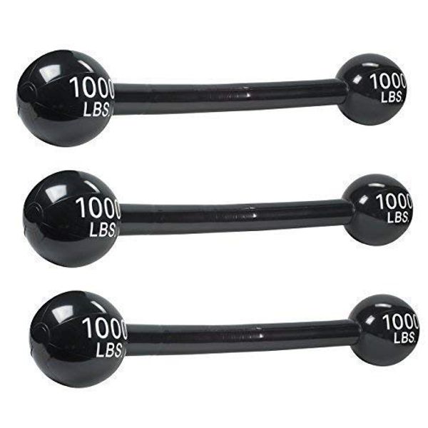 (Pack of 3) Inflatable Dumbbell Weight Bar Weights 120Cm Party Supply