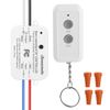 DEWENWILS Wireless Remote Control Light Switch and Receiver Kit 100 Ft RF Range